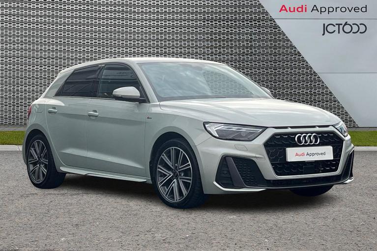 Used 2023 AUDI A1 1.0 TFSI 30 S line Sportback 5dr Petrol Manual Euro 6 (s/s) (110 ps) Silver at JCT600
