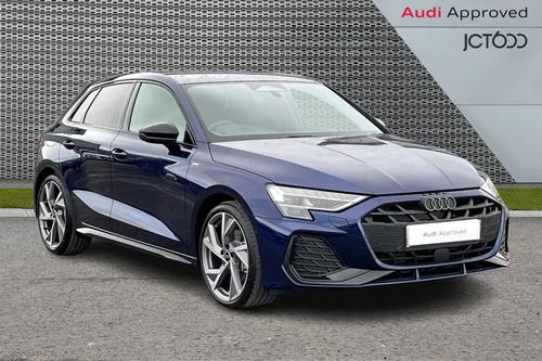 AUDI A3 1.5 TFSI Black Edition Sportback 5dr Petrol S Tronic Euro 6 (s/s) (150 ps)