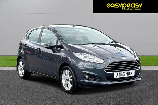 Used 2015 Ford FIESTA 1.0 EcoBoost Zetec 5dr Grey at easypeasy