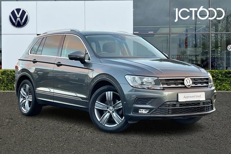 Used 2019 VOLKSWAGEN Tiguan Match 1.5 TSI EVO 150PS 6-Speed Manual 5 Door Indium Grey at JCT600