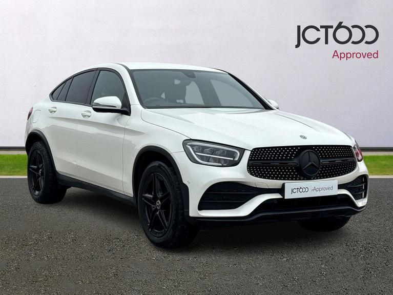 Used 2019 MERCEDES-BENZ Glc 2.0 GLC220d AMG Line Coupe 5dr Diesel G-Tronic+ 4MATIC Euro 6 (s/s) (194 ps) White at JCT600