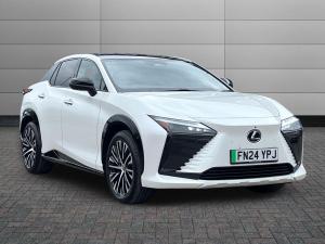 Used 2024 Lexus RZ 450e 71.4kWh Takumi SUV 5dr Electric Auto DIRECT4 (313 ps) White at Sinclair Direct
