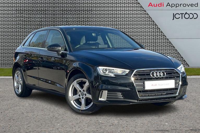 Used 2019 AUDI A3 1.5 TFSI CoD 35 Sport Sportback 5dr Petrol Manual Euro 6 (s/s) (150 ps) Black at JCT600