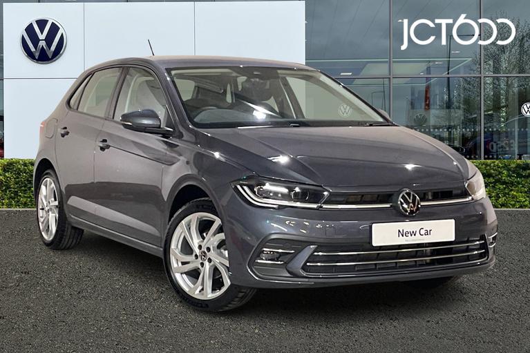 Used ~ Volkswagen Polo Polo Style 1.0 TSI 95PS 5-spee Smokey Grey Metallic at JCT600