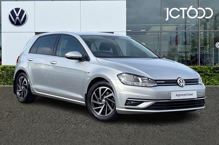 Used 2019 VOLKSWAGEN Golf 1.5 TSI EVO Match Hatchback 5dr Petrol Manual Euro 6 (s/s) (130 ps) Silver at JCT600