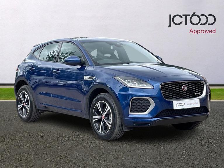 Used 2021 JAGUAR E-Pace 1.5 P300e 12.17kWh R-Dynamic S SUV 5dr Petrol Plug-in Hybrid Auto AWD Euro 6 (s/s) (309 ps) Blue at JCT600