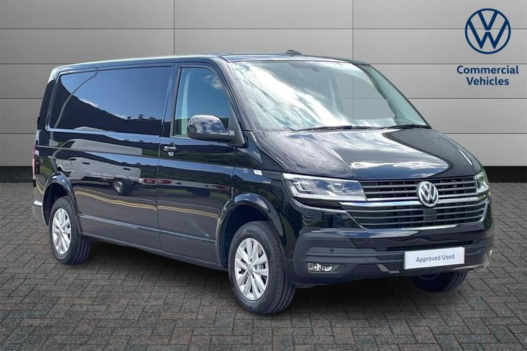 Used 2023 Volkswagen Transporter 2.0 TDI T30 Highline Panel Van 5dr Diesel DSG FWD LWB Euro 6 (s/s) (150 ps) Deep Black at JCT600