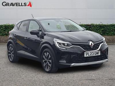 Used 2023 Renault CAPTUR 1.6 E-TECH evolution SUV 5dr Petrol Hybrid Auto Euro 6 (s/s) (145 ps) Black at Gravells