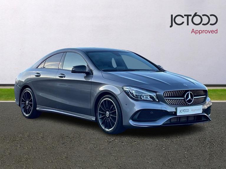 Used 2018 MERCEDES-BENZ CLA Class CLA 200 AMG Line Night Edition Plus 4dr Grey at JCT600