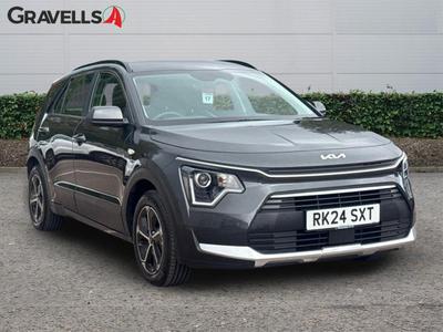 Used 2024 Kia NIRO 1.6h GDi 2 SUV 5dr Petrol Hybrid DCT Euro 6 (s/s) (139 bhp) Grey at Gravells