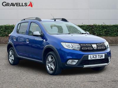 Used 2021 Dacia SANDERO STEPWAY 0.9 TCe Comfort Hatchback 5dr Petrol Manual Euro 6 (s/s) (90 ps) Blue at Gravells