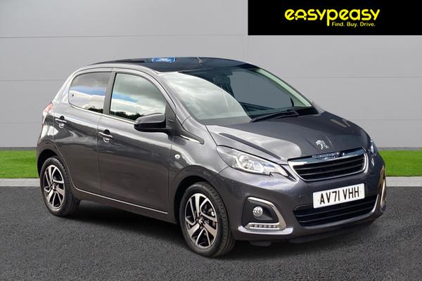 Used 2022 Peugeot 108 1.0 72 Allure 5dr Galaxite Grey at easypeasy