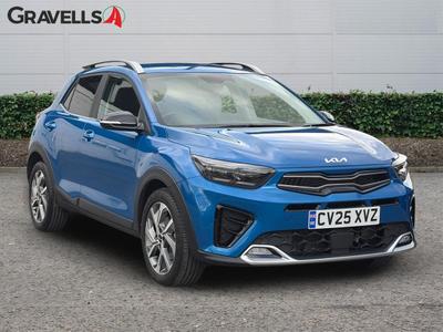 Used 2025 Kia STONIC 1.0 T-GDi MHEV GT-Line S SUV 5dr Petrol Hybrid DCT Euro 6 (s/s) (98 bhp) Blue at Gravells