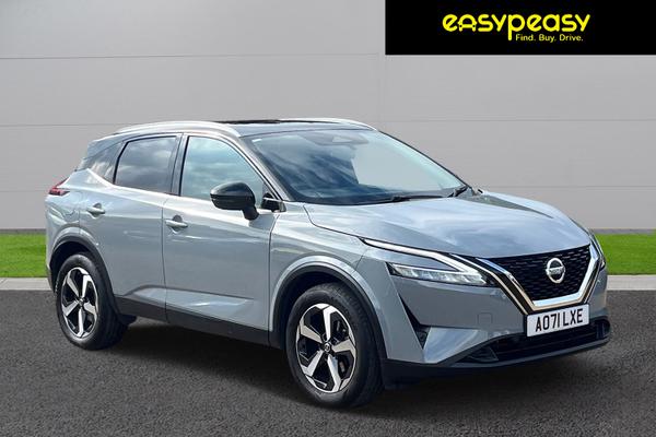 Used 2021 Nissan QASHQAI 1.3 DiG-T MH Premiere Edition 5dr Ceramic Grey/Black at easypeasy