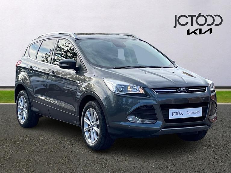 Used 2016 FORD Kuga 2.0 TDCi Titanium SUV 5dr Diesel Manual 2WD Euro 6 (s/s) (150 ps) Grey at JCT600