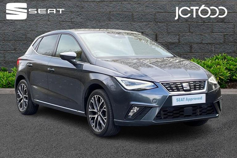 Used 2023 SEAT Ibiza 1.0 TSI XCELLENCE Lux Hatchback 5dr Petrol Manual Euro 6 (s/s) (110 ps) Grey at JCT600