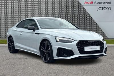 2023 AUDI A5 2.0 TFSI 40 Black Edition Coupe 2dr Petrol S Tronic Euro 6 (s/s) (204 ps) at JCT600