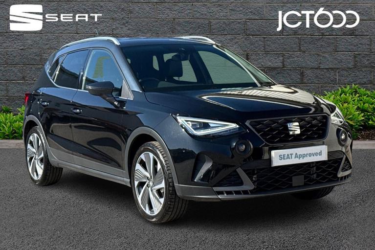Used 2025 SEAT Arona 1.0 TSI FR Sport SUV 5dr Petrol DSG Euro 6 (s/s) (115 ps) Black at JCT600