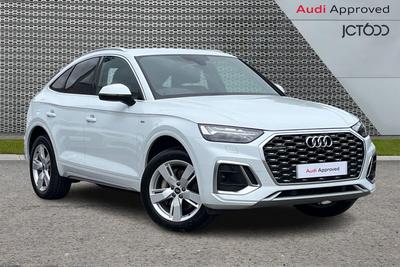 2022 AUDI Q5 2.0 TFSIe 50 S line Sportback 5dr Petrol Plug-in Hybrid S Tronic quattro Euro 6 (s/s) 17.9kWh (299 ps) at JCT600
