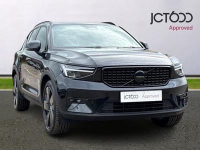 2025 VOLVO Xc40 2.0 B4 MHEV Plus Black Edition SUV 5dr Petrol Hybrid DCT Auto Euro 6 (s/s) (197 ps) at JCT600