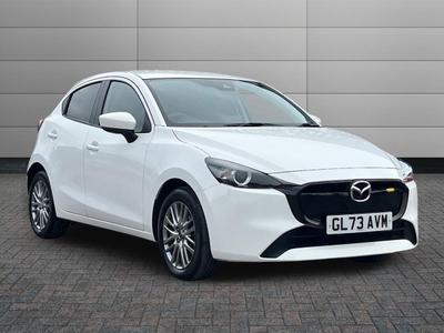 Used 2023 Mazda Mazda2 1.5 SKYACTIV-G Exclusive-Line Hatchback 5dr Petrol Auto Euro 6 (s/s) (90 ps) at Sinclair Direct