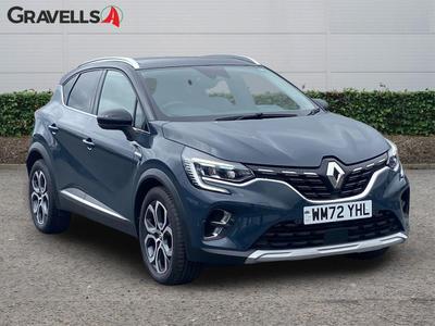 Used 2023 Renault CAPTUR 1.0 TCe techno SUV 5dr Petrol Manual Euro 6 (s/s) (90 ps) Blue & Black at Gravells
