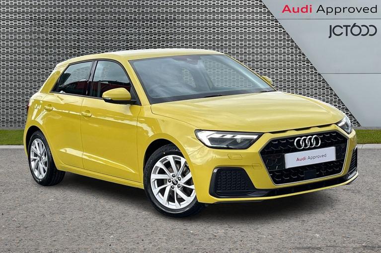 Used 2022 AUDI A1 1.0 TFSI 30 Sport Sportback 5dr Petrol Manual Euro 6 (s/s) (110 ps) Yellow at JCT600