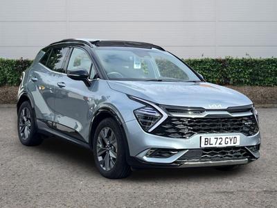 Used 2023 Kia Sportage 1.6 T-GDi ISG HEV GT-LINE S Lunar Silver With Black Roof at Kia Motors UK