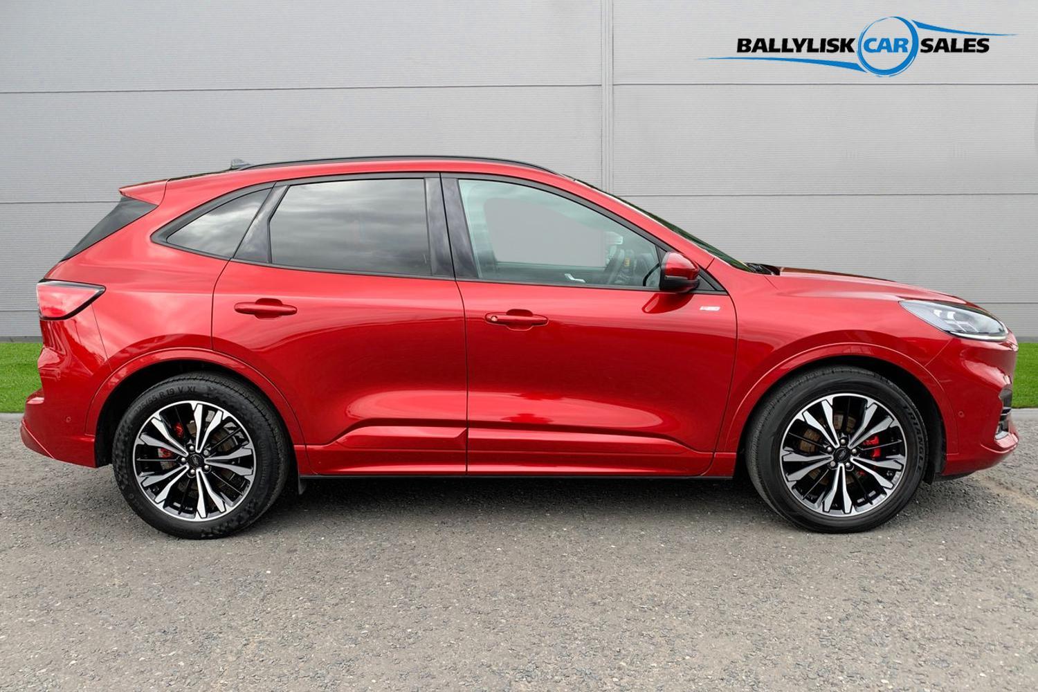 2023 Ford Kuga 2.5h Duratec FHEV 190PS ST-Line X Edition in Lucid Red with 42K - vehicle photo 3 for sale on PureCar