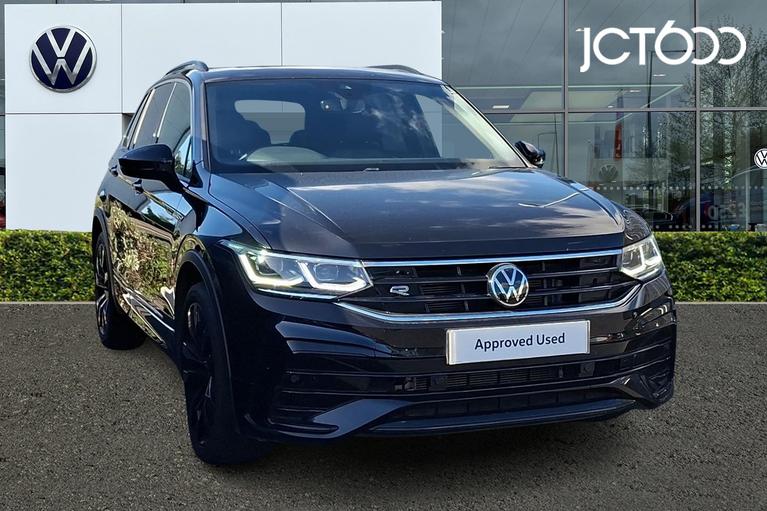 Used 2024 VOLKSWAGEN Tiguan 1.5 TSI 150 Black Edition 5dr DSG Deep Black Pearl at JCT600