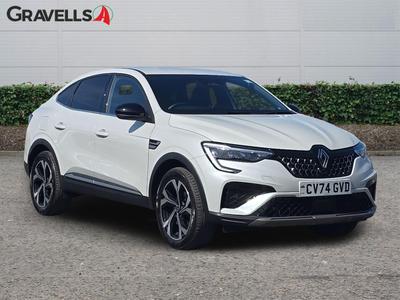 Used 2024 Renault ARKANA 1.6 E-TECH techno SUV 5dr Petrol Hybrid Auto Euro 6 (s/s) (145 ps) PEARL WHITE at Gravells