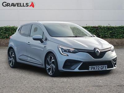 Used 2022 Renault CLIO 1.0 TCe RS Line Hatchback 5dr Petrol Manual Euro 6 (s/s) (90 ps) Silver at Gravells