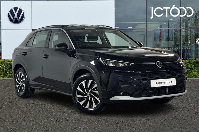 Used 2026 Volkswagen T-Roc 1.5 eTSI MHEV Life SUV 5dr Petrol Hybrid DSG Euro 6 (s/s) (116 ps) Black at JCT600