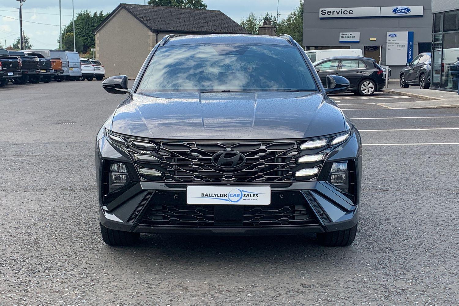 2026 Hyundai TUCSON 1.6T FHEV 239PS N Line in Ecotronic Grey with 4K - vehicle photo 4 for sale on PureCar
