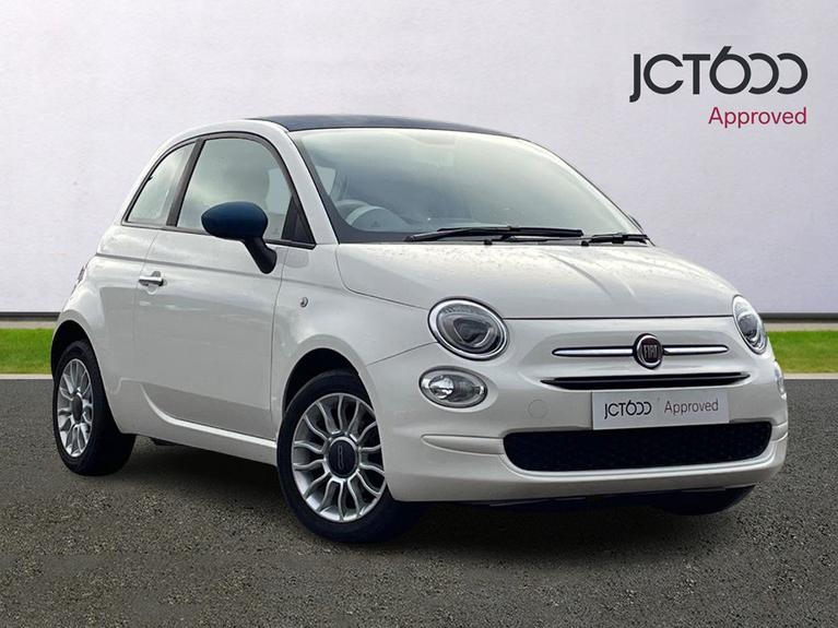 Used 2016 FIAT 500 1.2 ECO Pop Star Hatchback 3dr Petrol Manual Euro 6 (s/s) (69 bhp) White at JCT600