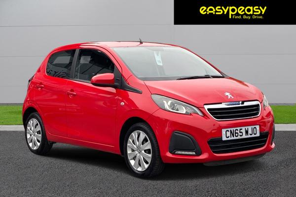 Used 2015 Peugeot 108 1.0 Active 5dr Red at easypeasy