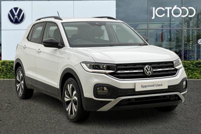 2023 Volkswagen T-Cross 1.0 TSI Black Edition SUV 5dr Petrol Manual Euro 6 (s/s) (110 ps) at JCT600