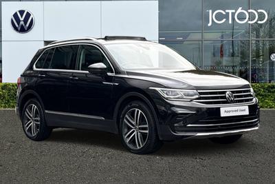 2021 VOLKSWAGEN Tiguan 1.5 TSI Elegance SUV 5dr Petrol DSG Euro 6 (s/s) (150 ps) at JCT600