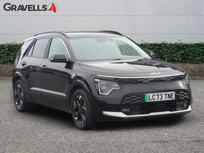 Used 2023 Kia NIRO 64.8kWh 3 SUV 5dr Electric Auto (201 bhp) Black at Gravells