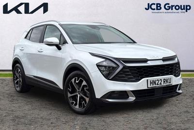 Used 2022 Kia Sportage 1.6 T-GDi ISG 3 Fusion White at Kia Motors UK