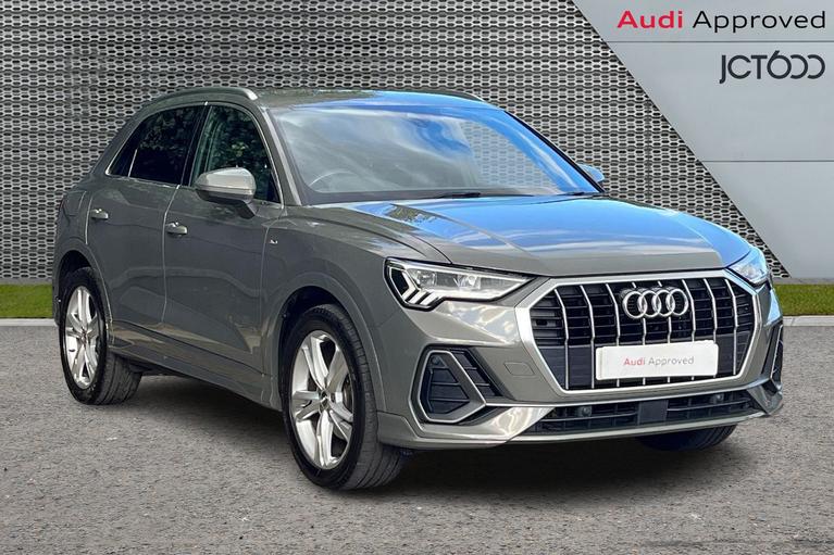 Used 2020 Audi Q3 S line 35 TDI 150 PS S tronic Chronos grey at JCT600