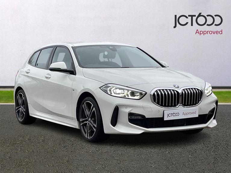 Used 2022 BMW 1 Series 1.5 118i M Sport (LCP) Hatchback 5dr Petrol DCT Euro 6 (s/s) (136 ps) White at JCT600