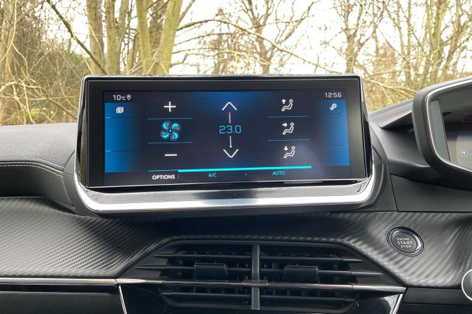 For Peugeot 208 10 Inch Car Radio DAB+ USB Bluetooth Wireless Apple Carplay