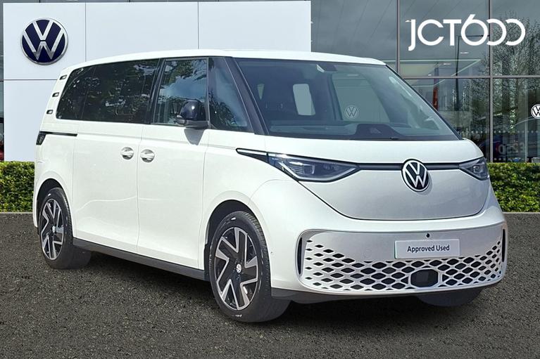 Used 2025 VOLKSWAGEN Id. Buzz Pro 86kWh Style MPV 5dr Electric Auto (LWB 7Seat) (286 ps) White at JCT600