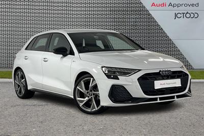 2025 AUDI A3 Sportback Black Edition TDI 150 PS S tronic 5 Door at JCT600