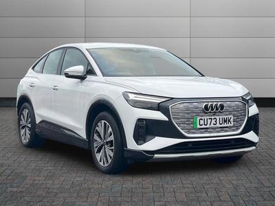 Used 2023 Audi Q4 e-tron 40 Sport Sportback Auto 5dr 82kWh at Sinclair Direct