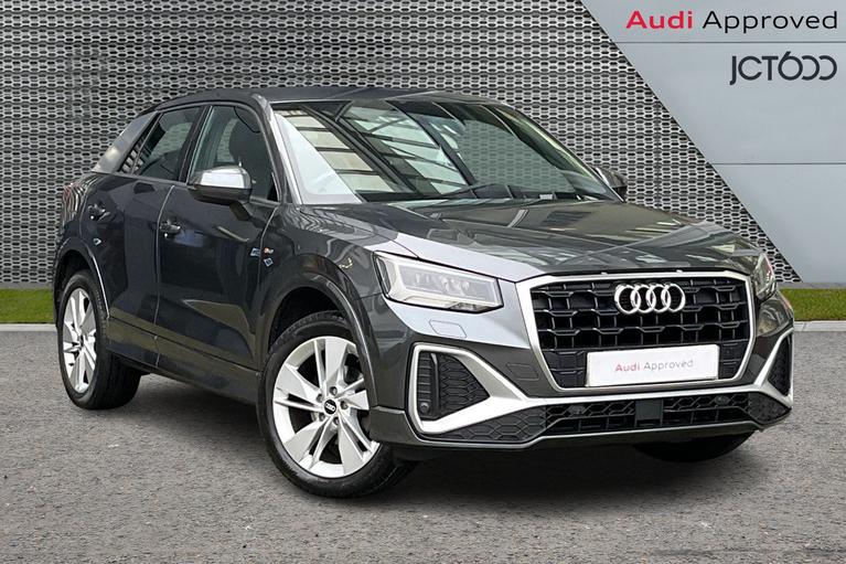 Used 2021 Audi Q2 1.5 TFSI CoD 35 S line SUV 5dr Petrol Manual Euro 6 (s/s) (150 ps) Grey at JCT600