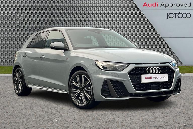 Used 2024 AUDI A1 1.0 TFSI 30 S line Sportback 5dr Petrol Manual Euro 6 (s/s) (116 ps) Grey at JCT600