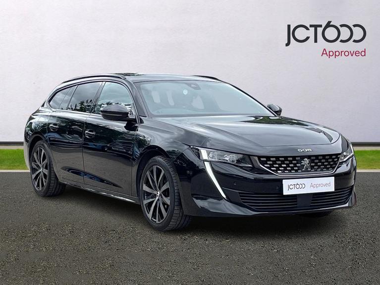 Used 2020 PEUGEOT 508 Sw 1.6 11.8kWh GT Line Estate 5dr Petrol Plug-in Hybrid EAT Euro 6 (s/s) (225 ps) Black at JCT600