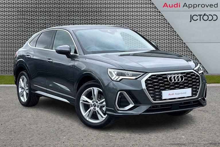 Used 2024 Audi Q3 35 TDI S Line 5dr S Tronic [Leather] Daytona grey, pearl effect at JCT600